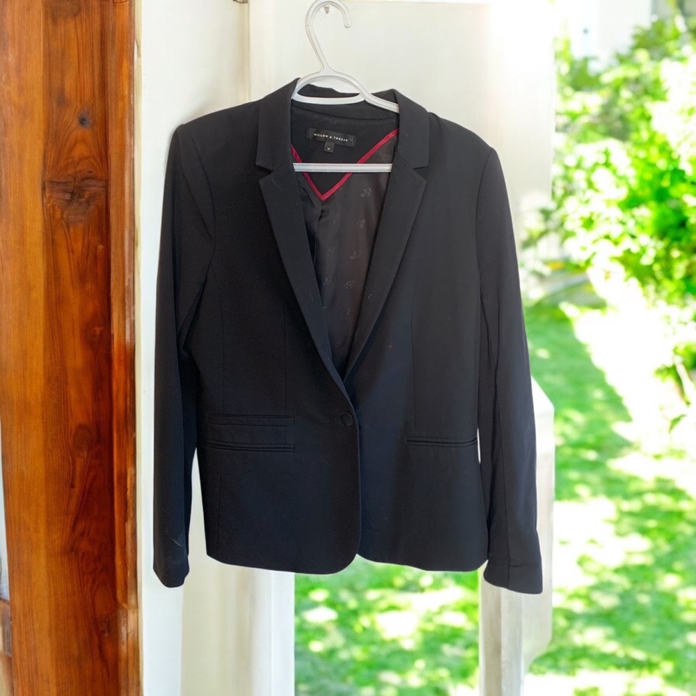 Willow & Thread Sophisticated Black Blazer for Women